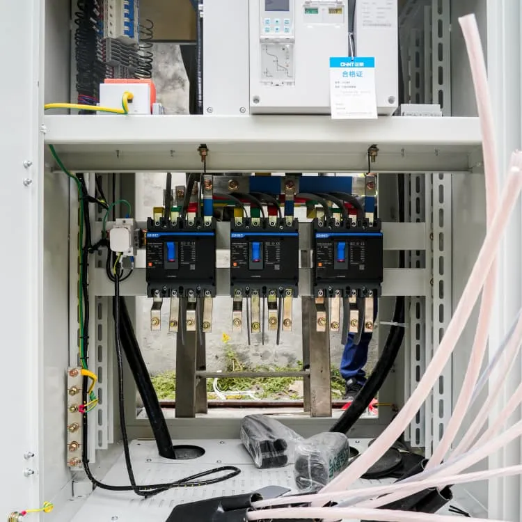 What is the voltage of the grid energy storage battery 